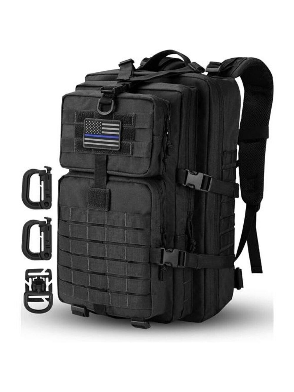 Tactical Backpack MOLLE Assault Pack Military Camping Hiking Bug Out Bag